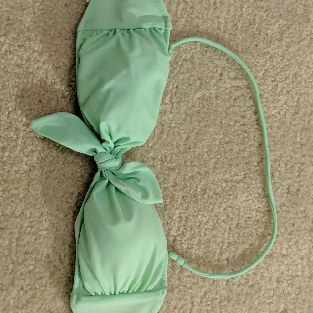 Victoria's Secret Mint Green Bikini Top